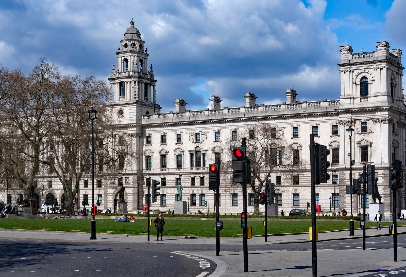Edifício do Tesouro britânico em Westminster, Londres